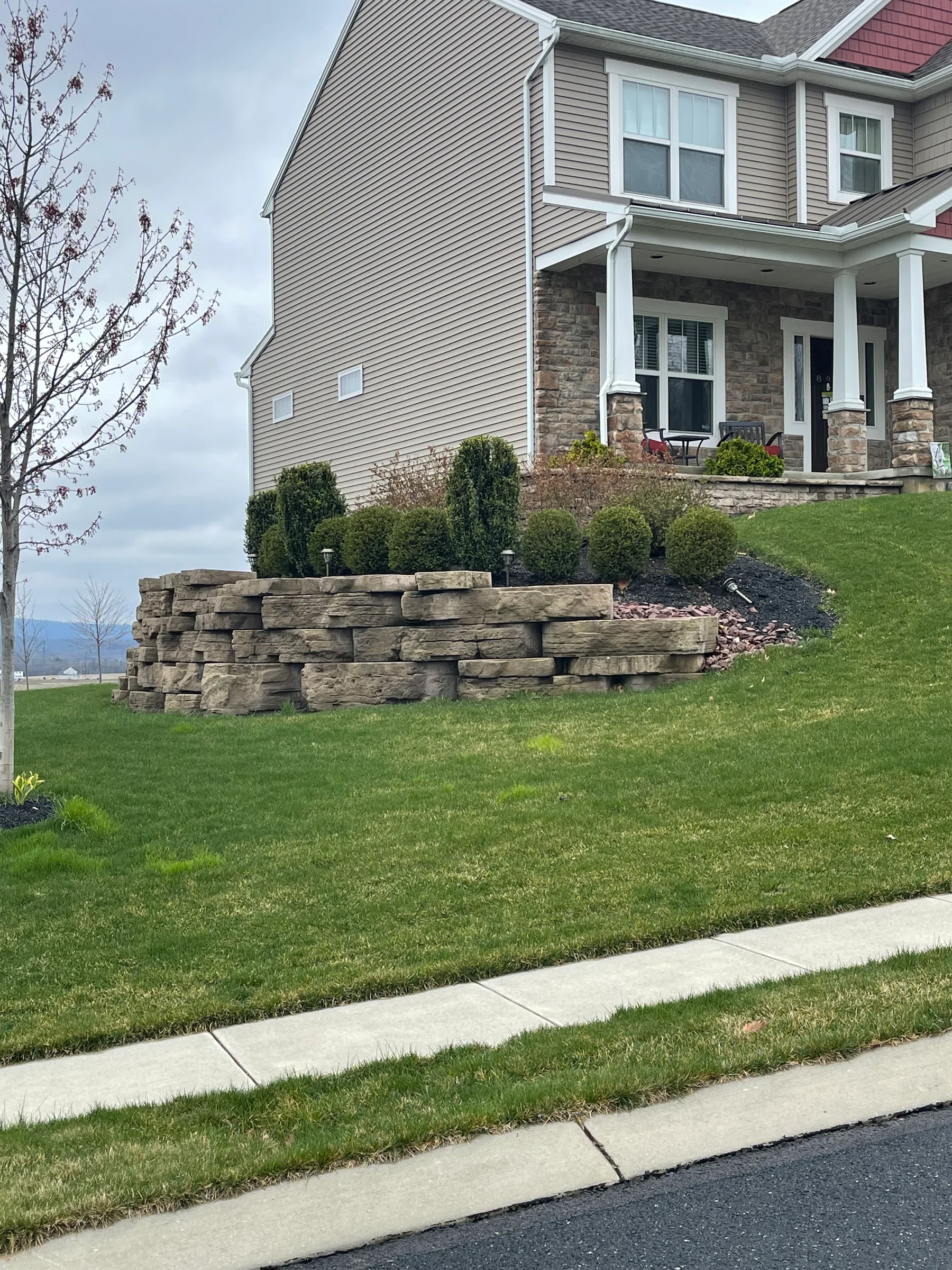Hardscaping project